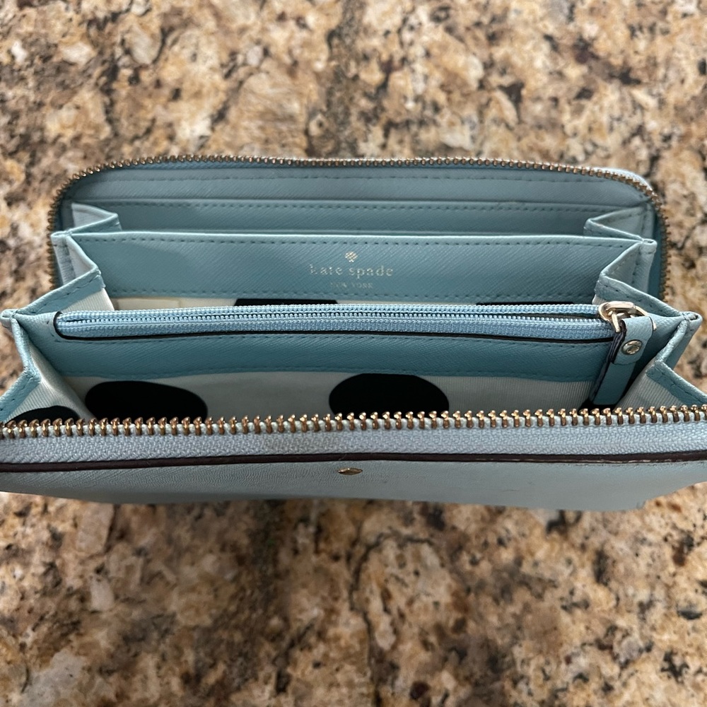 Light Blue Kate Spade Wallet